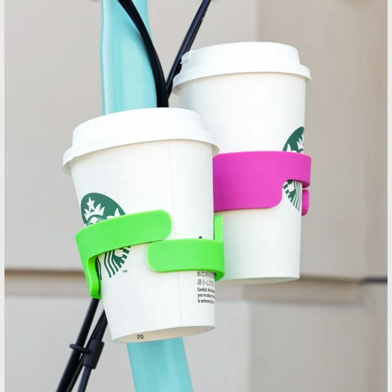 Nylon Brompton Bike Coffee Cup Holder Colorful Folding Bicycle Non-drilling Water Bottle Cage Bicycle Accessories