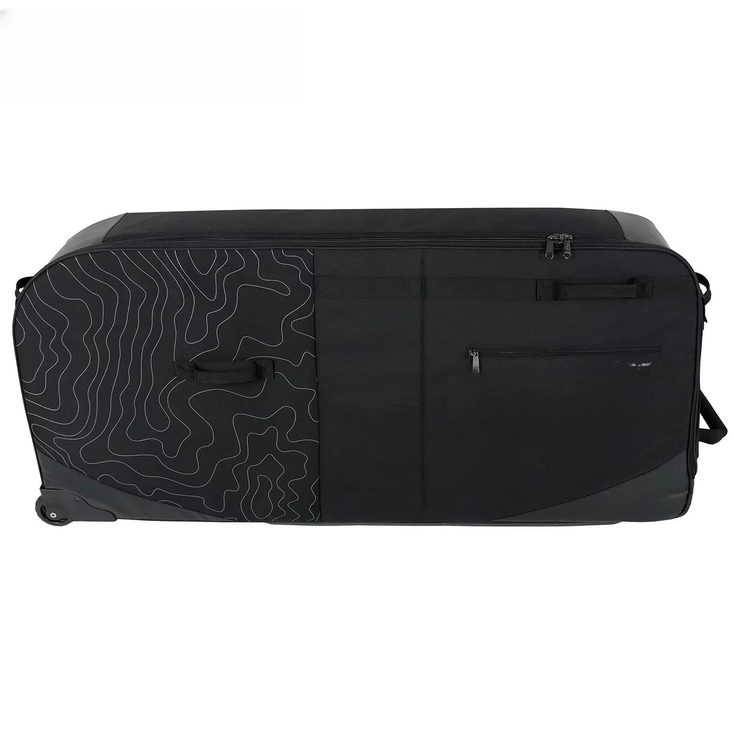 Bike Travel Bag for BMX Professional Bicycle Motocross Transport Case 20 Inch Disassembly-Free Rear Wheel 900D Bike Bag