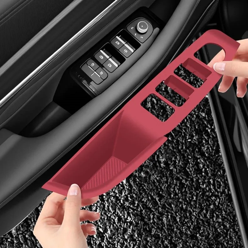 Car Interior Upgrades Window Switch Buttons Silicone Protective Mat for Geely Monjaro LHD 2026