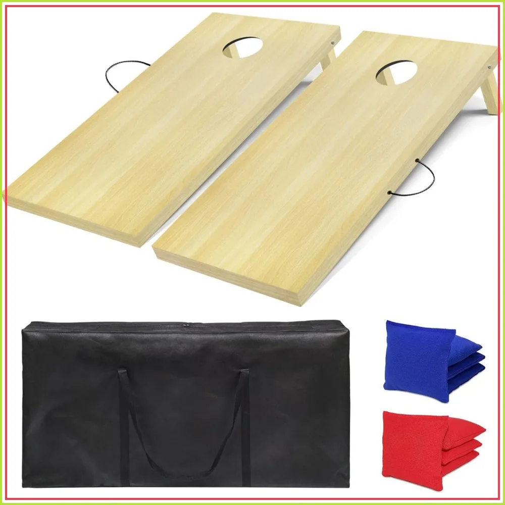 

4x2 ft Regulation Cornhole Set with 8 Bags & Carrying Case