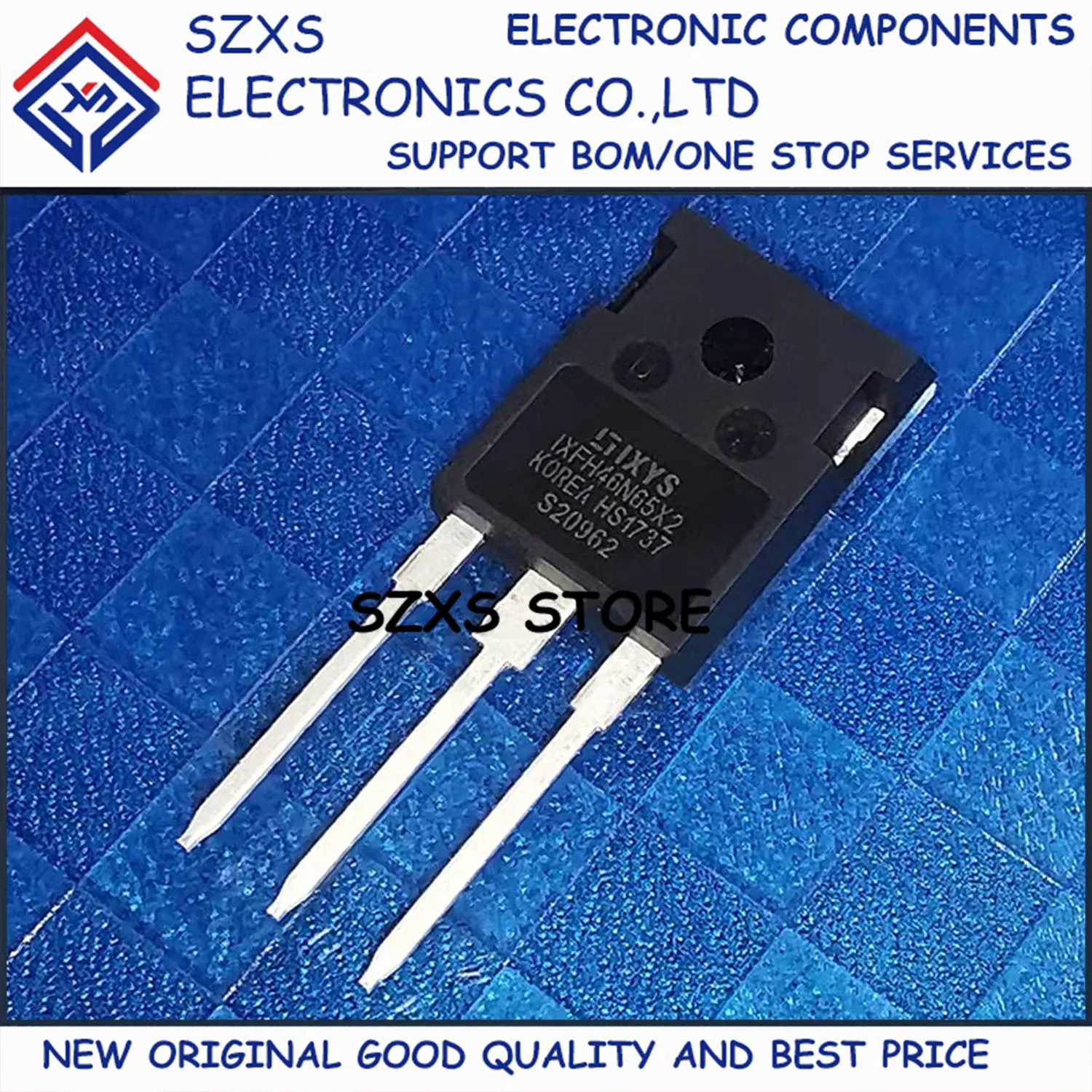 New Original 5Pcs IXFH46N65X2 IXFH34N65X2 IXFH60N65X2 TO-247 MOSFET Field Effect Transistor In Stock Good Quality