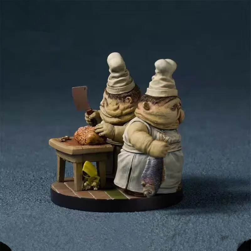 جديد ليتل كوابيس II الشكل جزار أرقام 8 سنتيمتر بولي كلوريد الفينيل تمثال نموذج جمع دمية سطح المكتب الحلي تمثال الاطفال اللعب الهدايا