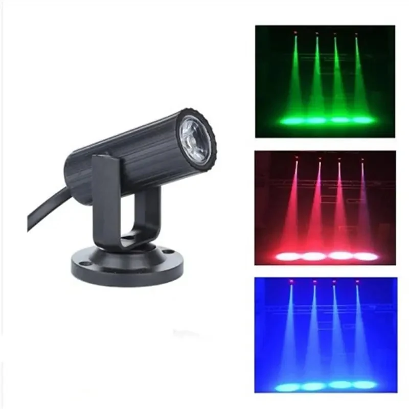 RGB LED Stage Light Flash Lamp 360 Degree Spotlights Soft Stage Effect Lights For Disco Stage KTV Bar Home Party Lighting