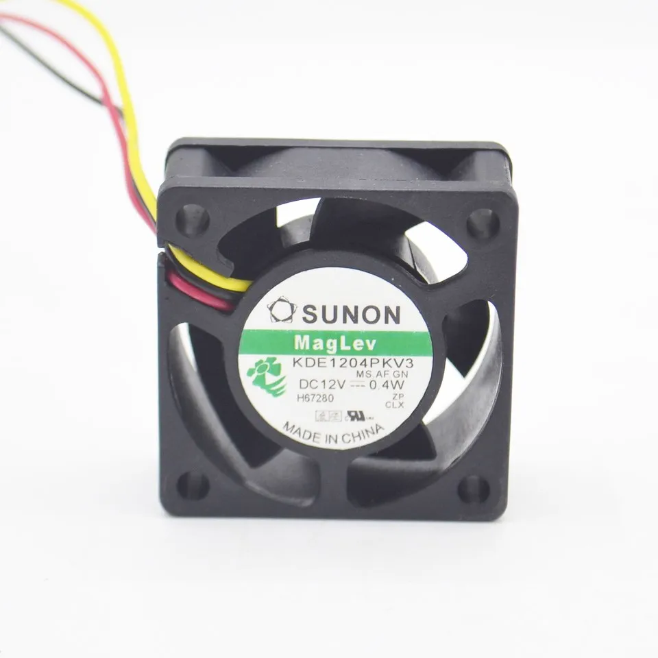 4CM 4020 4*4*2CM 40mm x 20mm 12V 3 pin 12 V wentylator chłodzący KDE1204PKV3 MS.AF.GN dla Sunon