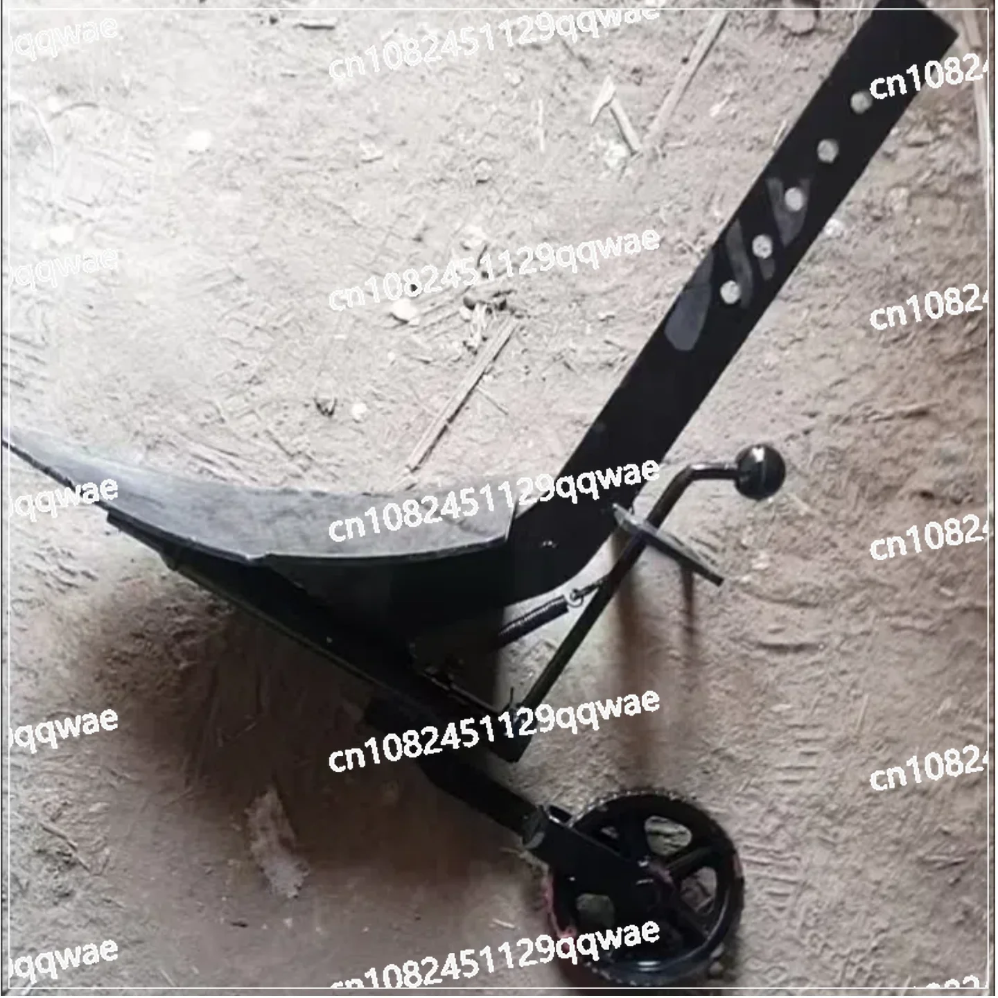 Ditch turning plow rotary tiller wading agricultural machinery accessories left and right adjustable small plow