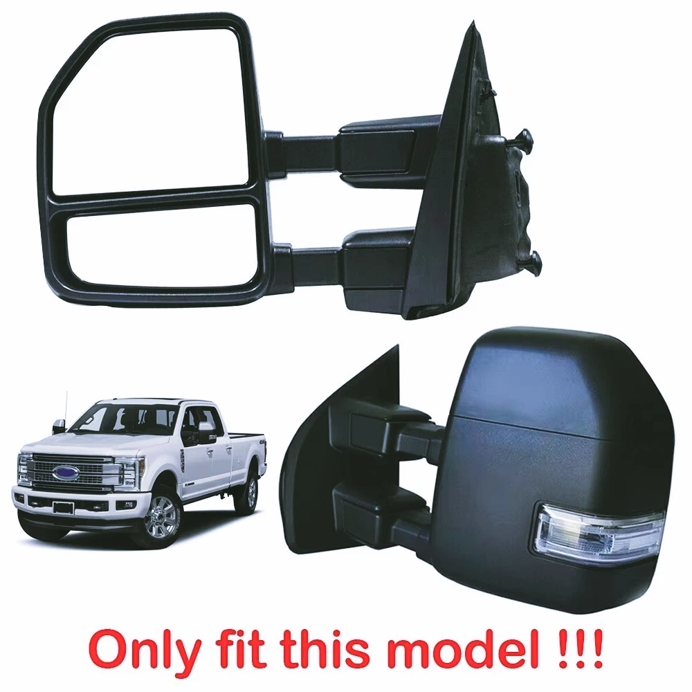 ZF-F 1 Pieza para F150 F250-F550 2015 2016 2017-2022, Espejo Retrovisor Lateral Izquierdo/Derecho con Cristal Calefactable, con/