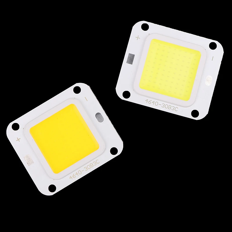 High Brightness LED COB Chip 4640 40W DC12-14V LED 2500mA For LED Floodlight Projection Light Outdoor Light Source DIY