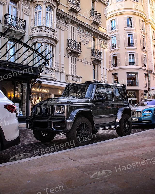 Factory Sales Body Kit With Front Bumper Grill Headlights Engine Hood Side Pedal For Jimny Change To G63 Style