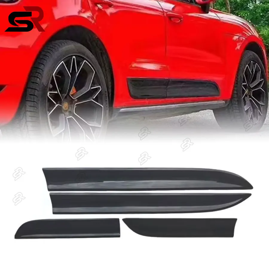 

Для Porsche Macan 2014 + отделка двери из углеродного волокна, боковая панель, отделка двери, автомобильный Стайлинг, аксессуары для кузова