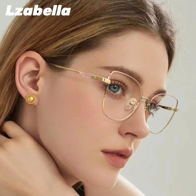

Cat Eye Anti-blue light Glasses Fashion Optical Glasses Frame Ladies Eyeglasses Frame Two-color Ladies Trendy Eyewear WK6954
