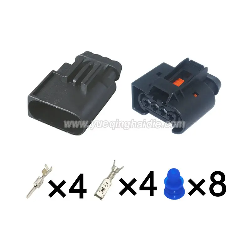 4 Pin 50290698 Female Male BMW, Volvo, VW, Porsche Coils, Devices, and Sensors Socket Wiring Harness  Connector Terminals Seals
