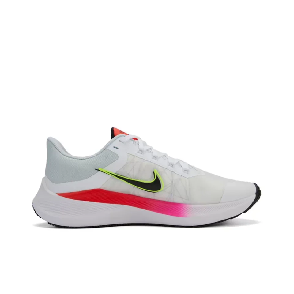 Nike Air Winflo 8 'Rawdacious' CW3419-100 Shock-absorbing and Anti-slip Low-top Air Cushion Casual Running Shoes for Men