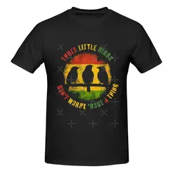 Funny Three Little Birds - Reggae Premium Men's T-shirt Printed Tops are loose and slim fit Women's T-shirts