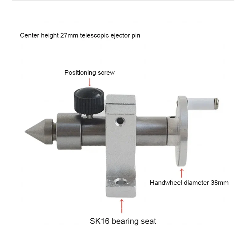 Adjustable Double Bearing Live Centre Metal Revolving