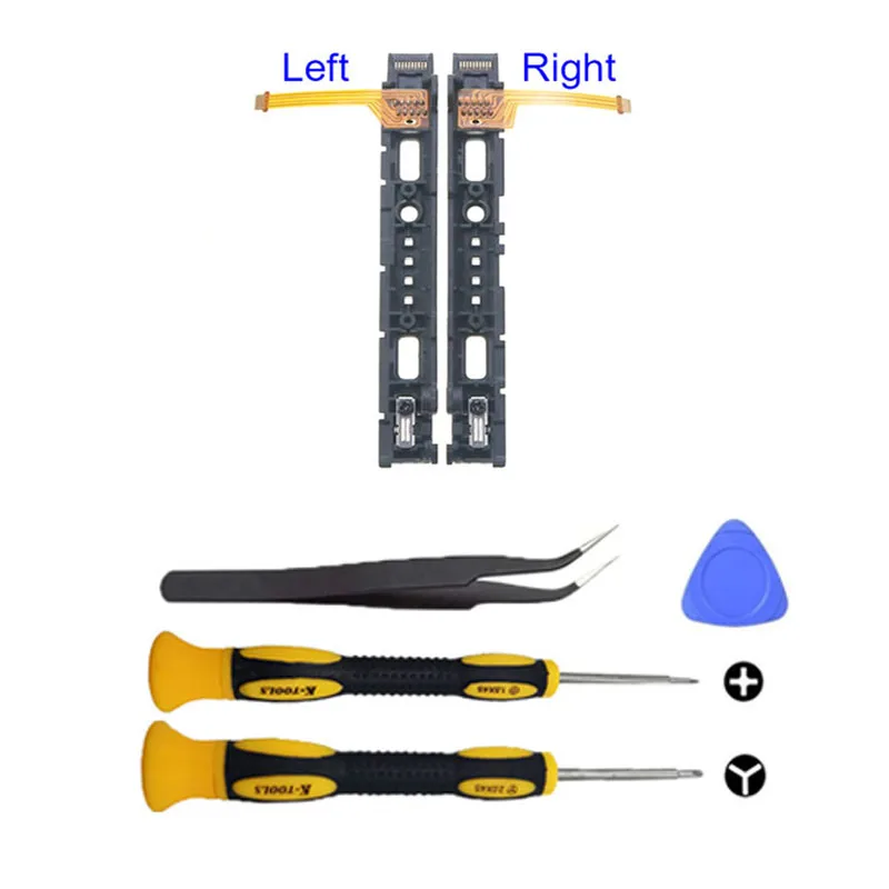 Replacement Joy-Con Left Right Slider Rail L/R SL SR Button Key Flex Cable for Nintend Switch NS Joy-con Controller Rail