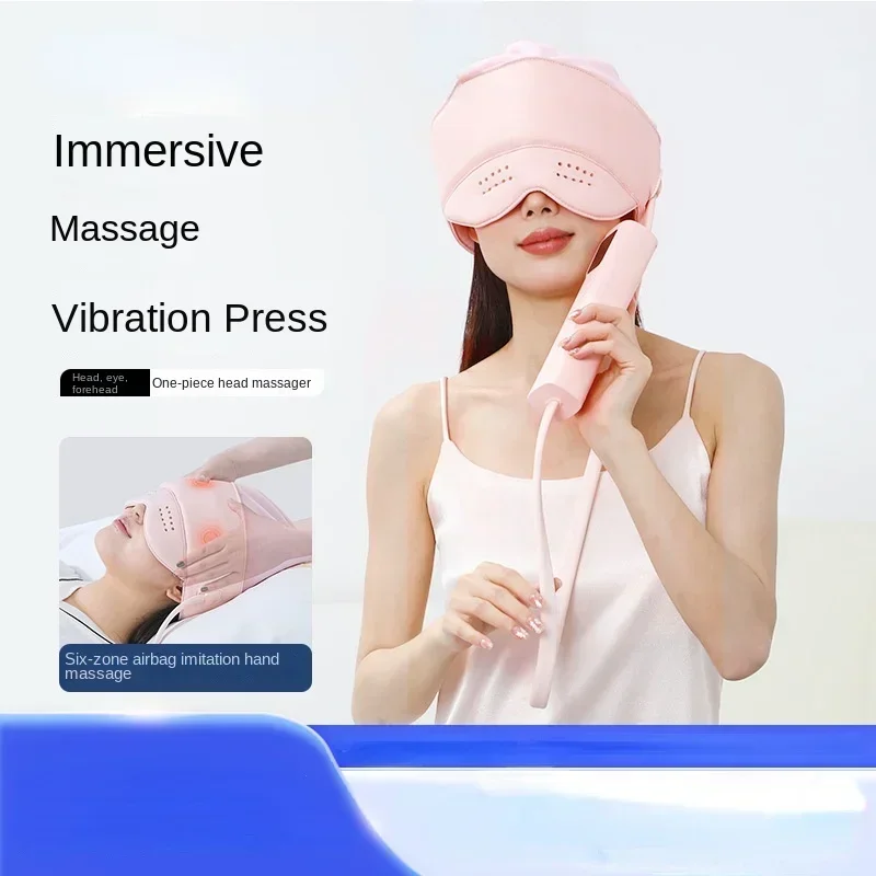 Electric Head Eye Charging Air Pressure Vibration Kneading Mini Multifunctional Head Massager