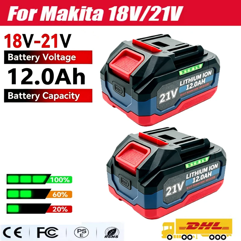 Original  Rechargeable Battery 6.0AH 12.0AH Power Tool Lithi