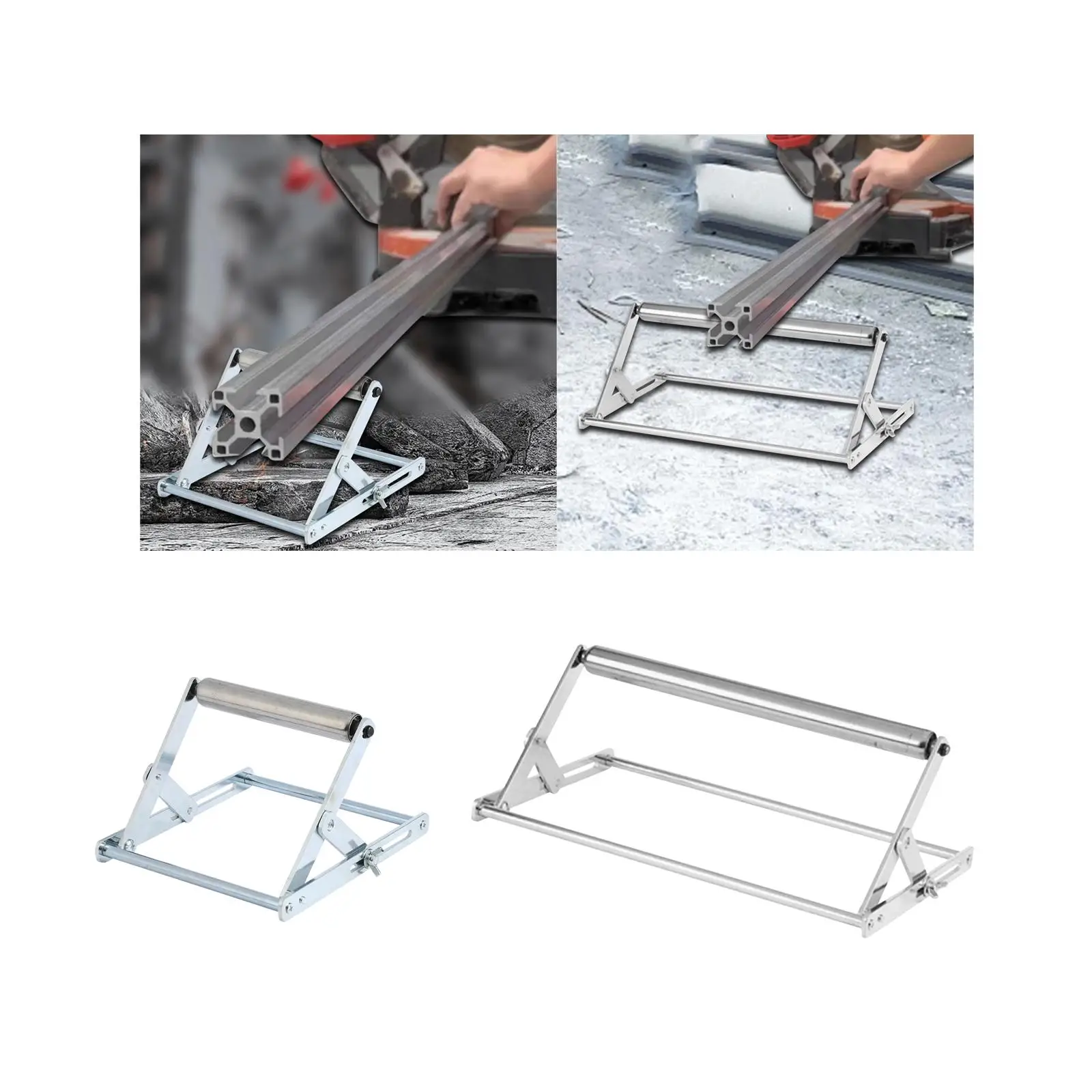 

Опорная рама для режущего станка, монтажный кронштейн Складная деревянная стойка для хранения Портативная опорная рама для материала Настольная подставка для пилы
