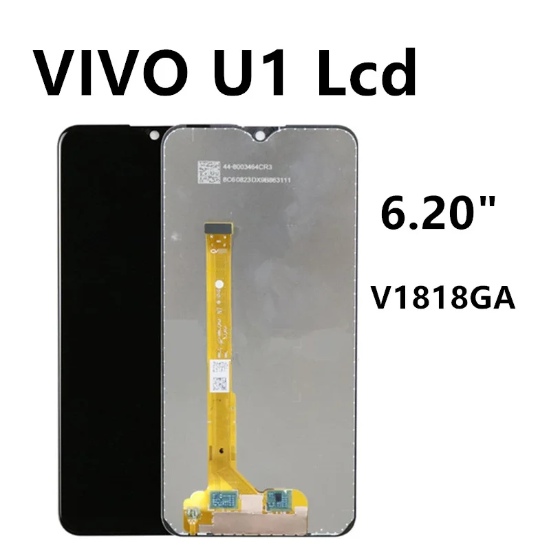 

6.20" lcd FOR VIVO U1 Lcd Display Screen Display With Touch Glass Digitizer Assembly FOR V1818GA