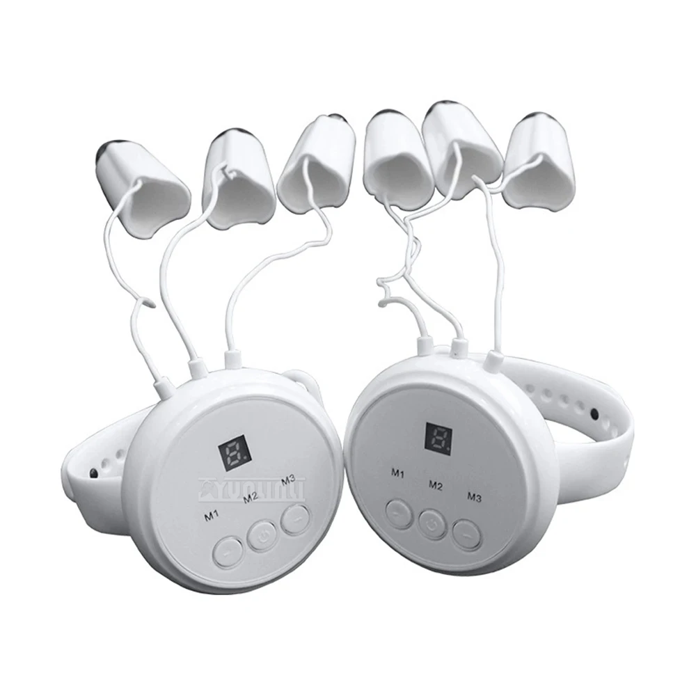 جهاز EMS لشد الوجه وشد الوجه، جهاز تدليك لتخفيف تعب عضلات الجسم بالكامل بتيار صغير #5