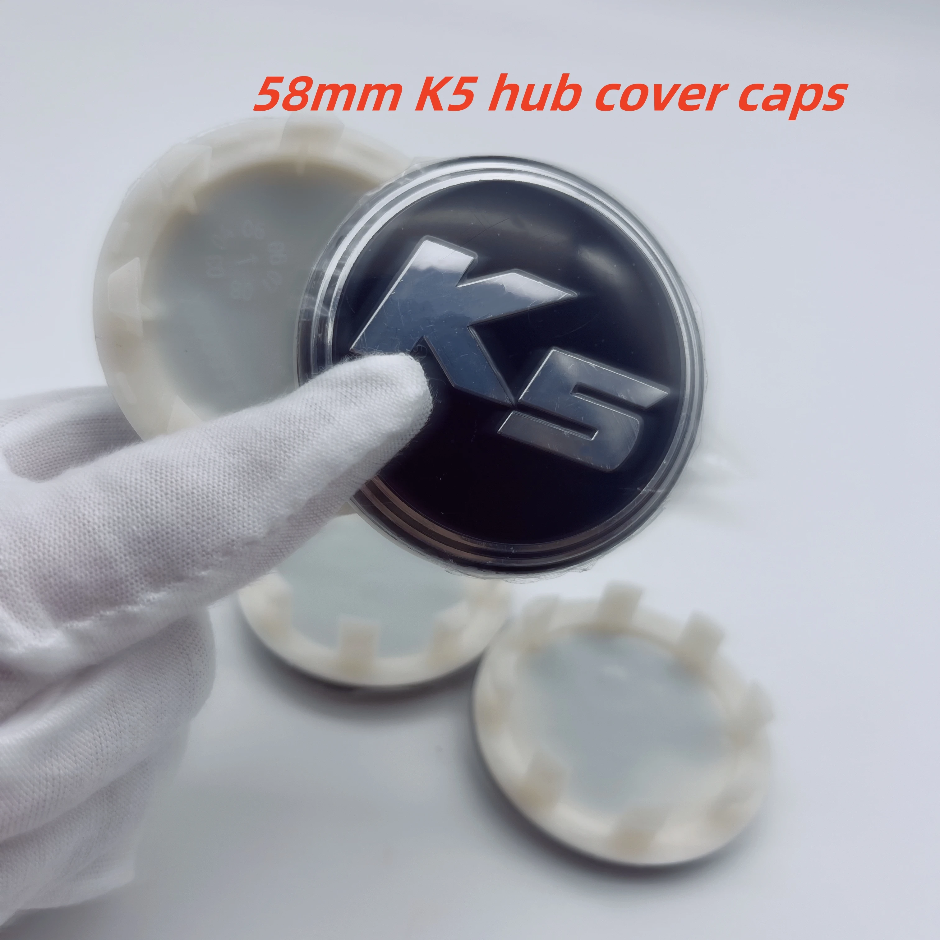 

4pcs/Set 58mm 3D Car Hub Center Cover Auto Parts Automobile Modified Wheel Hub Cover Caps Suitable For K2 K3 K5 Sorento Sportage