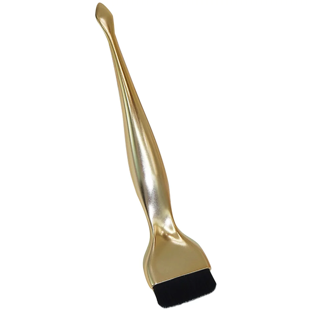 

Foundation Brush Golden Ultrathin Flat Head No Powder Absorption Liquid Foundation Cream Small Portable Makeup Brush