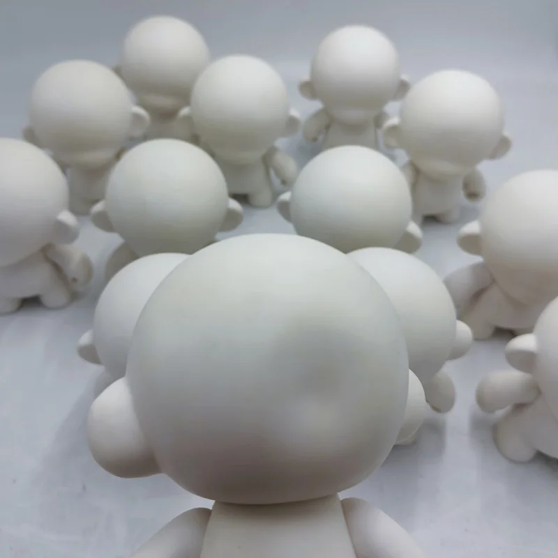 No Stock No Avaiable 12cm dolls DIY Paint Vinyl Art Figure toys With Opp Bag