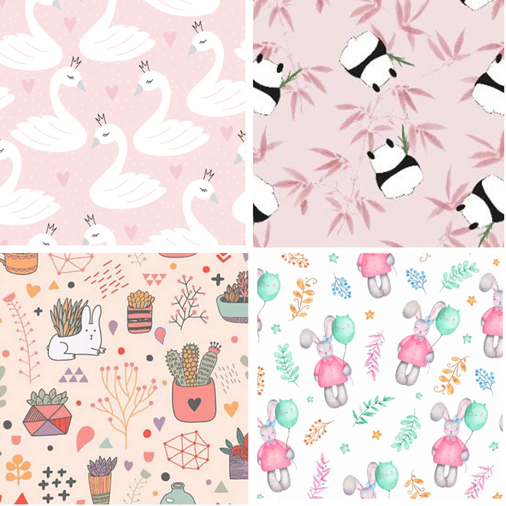 

DIY Fabrics Waterproof Cloth For Handmake Tablecloth, Bath Curtain, Shower Curtain, Polyester PUL For Diapers ,Bibs,Nappy DI