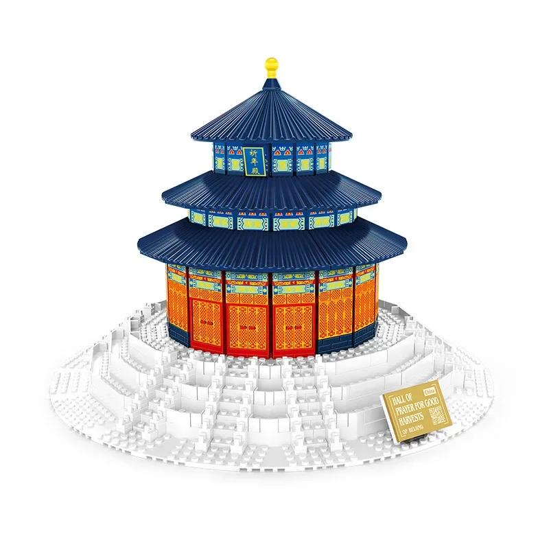

MOC Famous China Architecture Model Building Block Compatible With Forbidden City Set DIY Educational Toy Children Birthday Gift