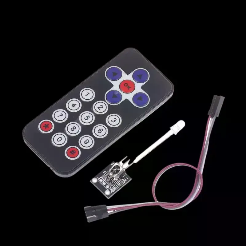 HX1838 Infrared IR Wireless Remote Control Module Kit, Ultra-Thin DIY IR Receiver Module