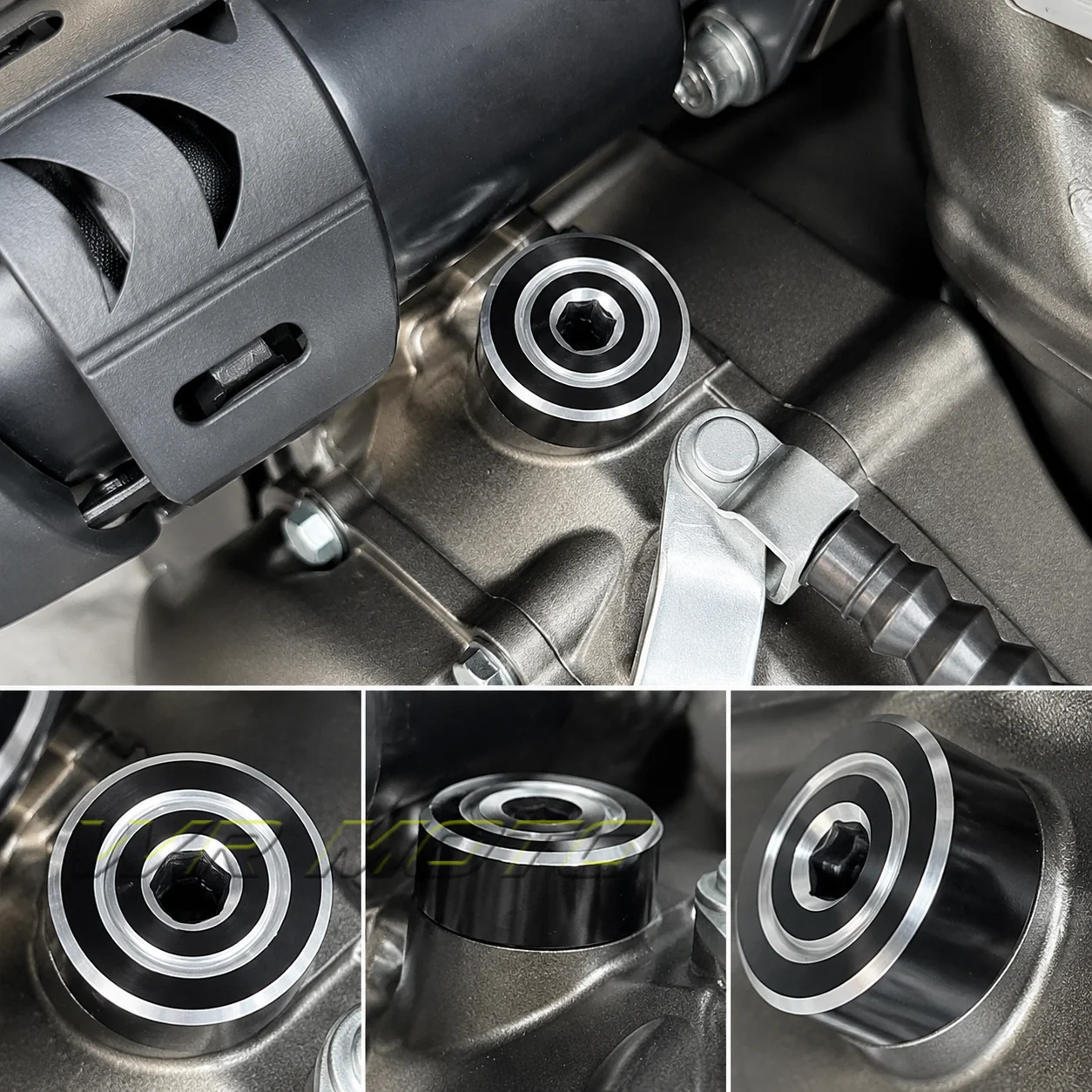 Custom Fit Clutch Housing Protector Oil Seal Gasket Replacement Set Bolt-On No Drilling Fit For BENDA ROCK 707