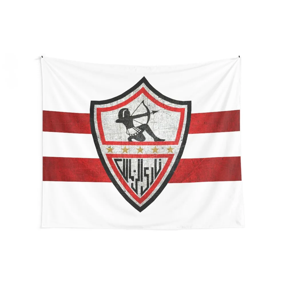 Zamalek soccer football fans Giza Egypt Tapestry Luxury Living Room Decoration Wall Decorations Tapestry