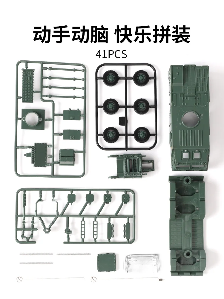 ViiKONDO Zabawkowy czołg Ciężarówka wojskowa Pojazd wojskowy Zestaw modeli 1/72 Chiny HQ-17A Antiaircraft Rakieta Montaż Wargame Diorama Ustawienie