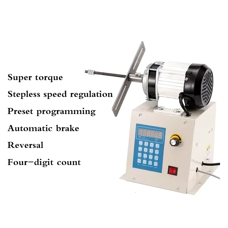 Fully Automatic CNC Programming Electric Winding Machine 650W Adjustable Speed High Torque Winding Machine Guitar Pickup Coils