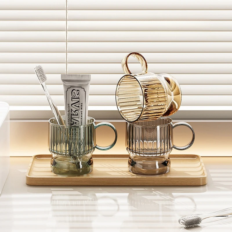 Toothbrush Cup Light Luxury High-value Couple Family of Four Tooth Brushing Cup Children's Tooth Cup Tooth Cylinder
