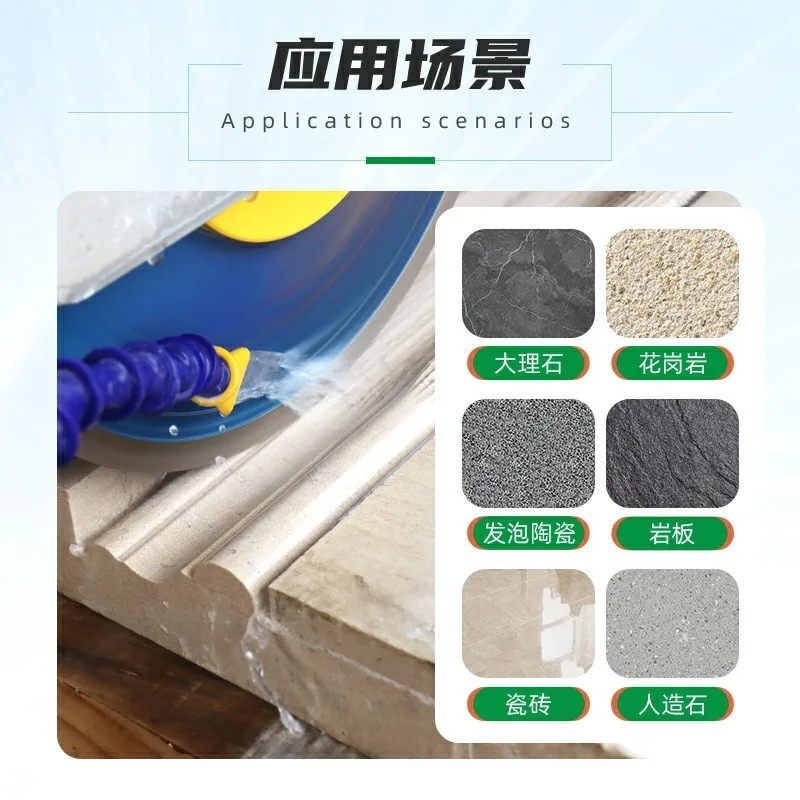 Five axis numerical control bridge cutting machine, stone cutting machine