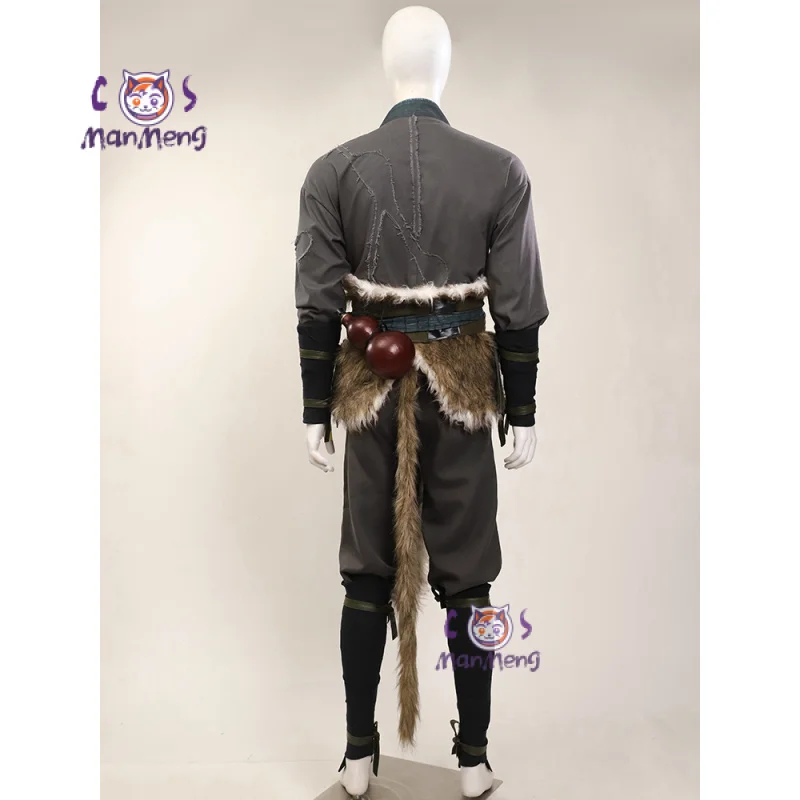 Wukong fantasia de cosplay para mulheres e homens, mito negro, The Destined One, adultos, jogo extravagante, palco, anime, novo