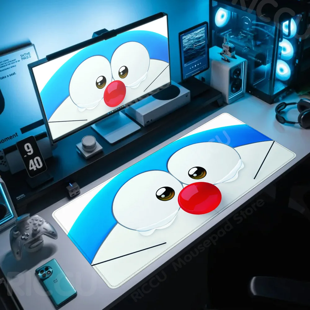 

Anime kawaii PC D-doraemon Mouse pad Large Computer Gaming Esports Accessories Desk Mats Anti-slip Laptop Soft cute Mouse Pad
