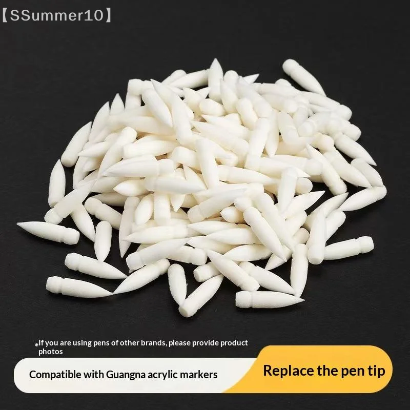 

【SSummer10】10/20Pcs Soft Rock Replacement Core for Acrylic Paint Markers - DIY Kids Painting School Stationery Supplies【SS】