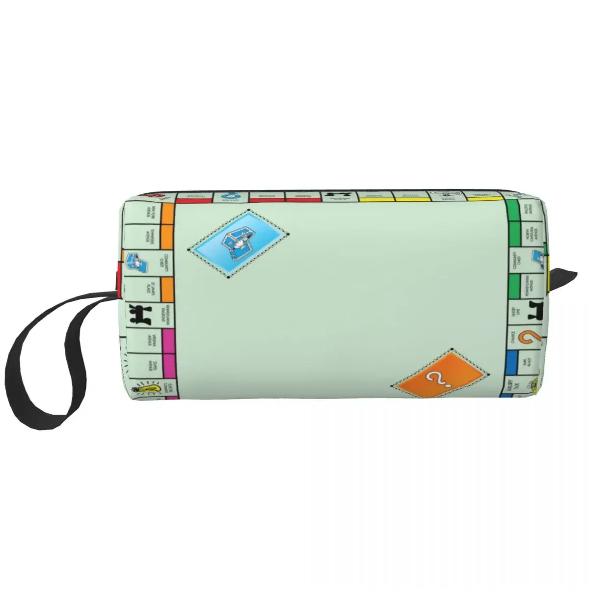 Board Game Board- Makeup Bag Cosmetic Organizer Storage Dopp Kit Toiletry Cosmetic Bag Women Beauty Travel Pencil Case