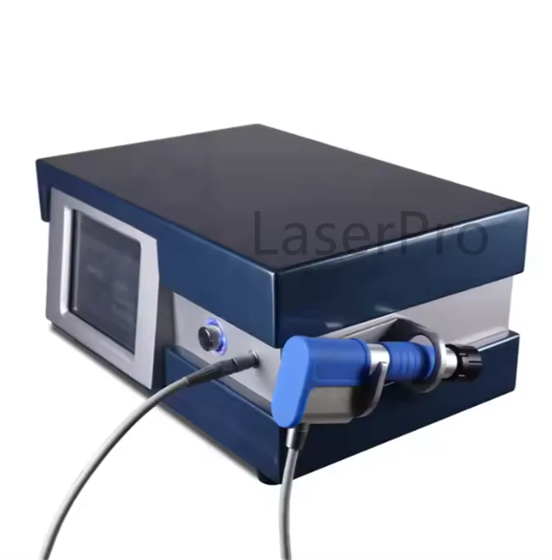 Macchina per terapia fisica ad onde d'urto portatile a prezzi accessibili per fisioterapia con 7 barre per il relax del dolore articolare e muscolare