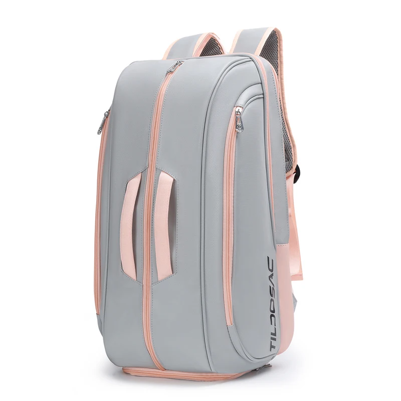Women Tennis Padel Pickleball Racket Backpack Garments Shoe Compartment Badminton Squash Tennis Racquet Bag Sport Shoulder Bags