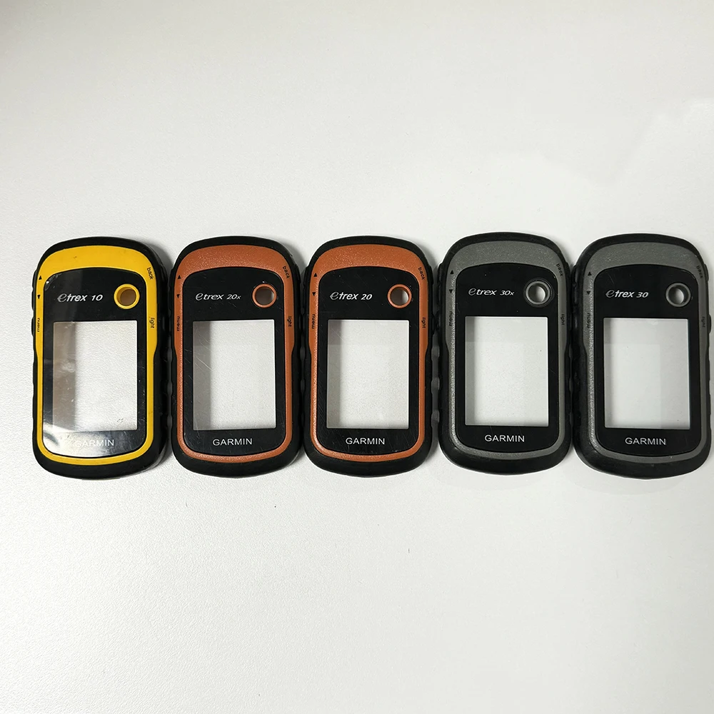 Front Frame and Glass Screen Panel For GARMIN Etrex 10 20 20X 30 30X 22X 32X Housing Cover Case Handheld GPS Part Replacement