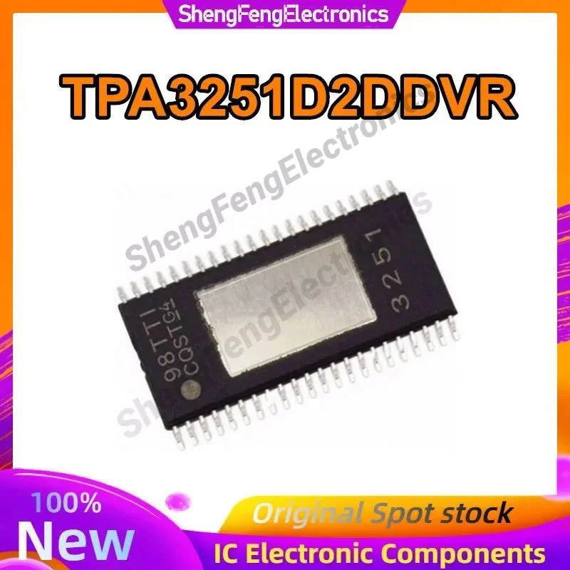 

2PCS 100% New TPA3251D2DD TPA3251D2DDVR TPA3251 3251 HTSSOP44 Chipset