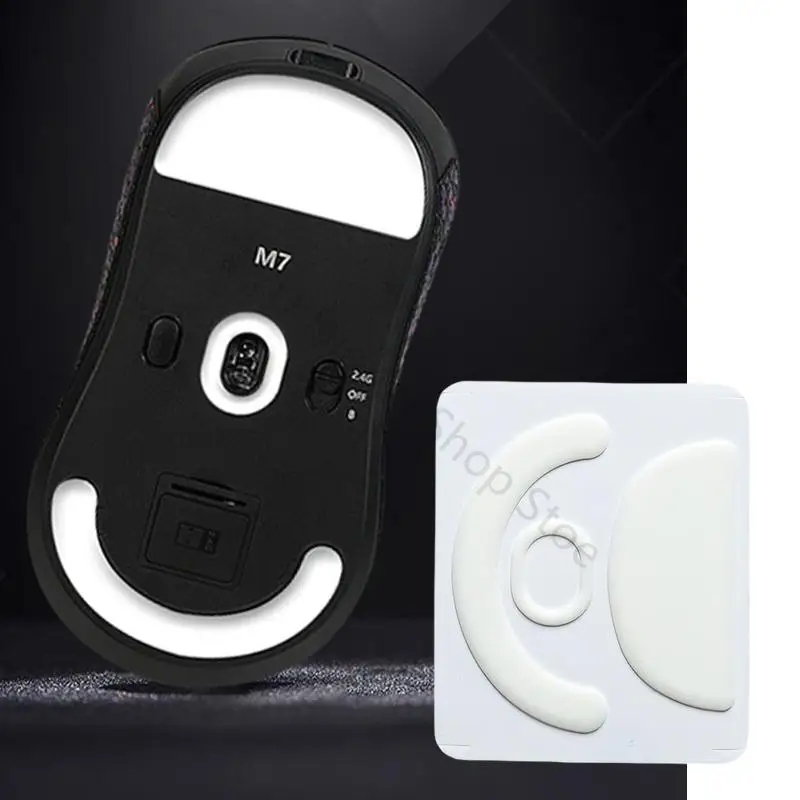 96BA Esports PTFE-Gaming-Mausschlitten, dicke ICE-Mausfüße für MCHOSE Wireless – Detail 7