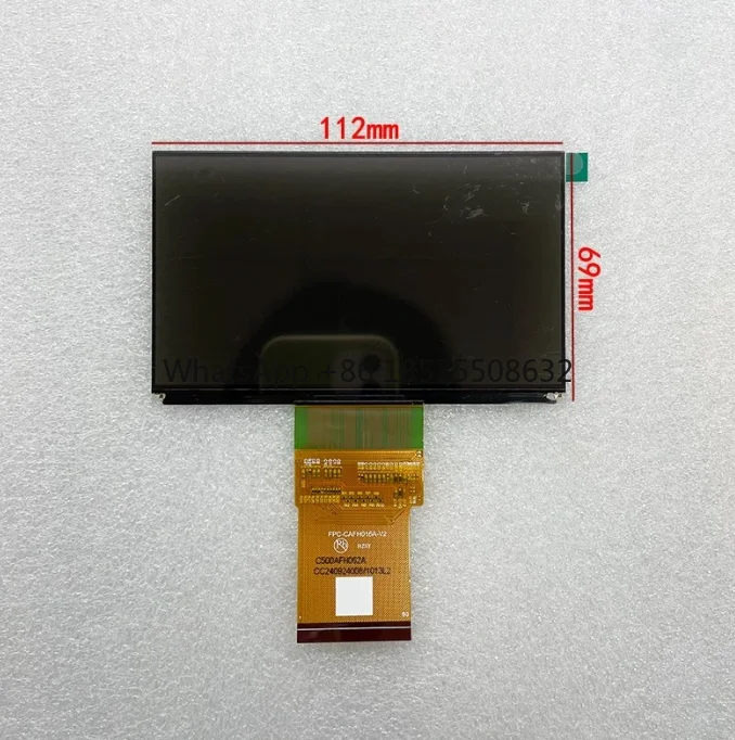 New LCD PANNEL for FPC-CAFH016A-V2 C500AFH062A Display Screen Projector LCD screen Matrix Diy Projector
