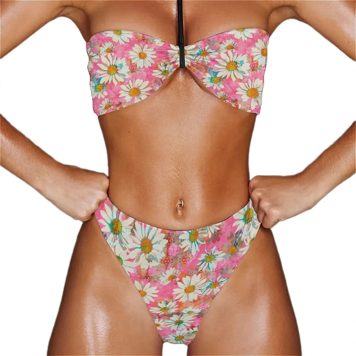 Женский купальник-бикини с эффектом пуш-ап