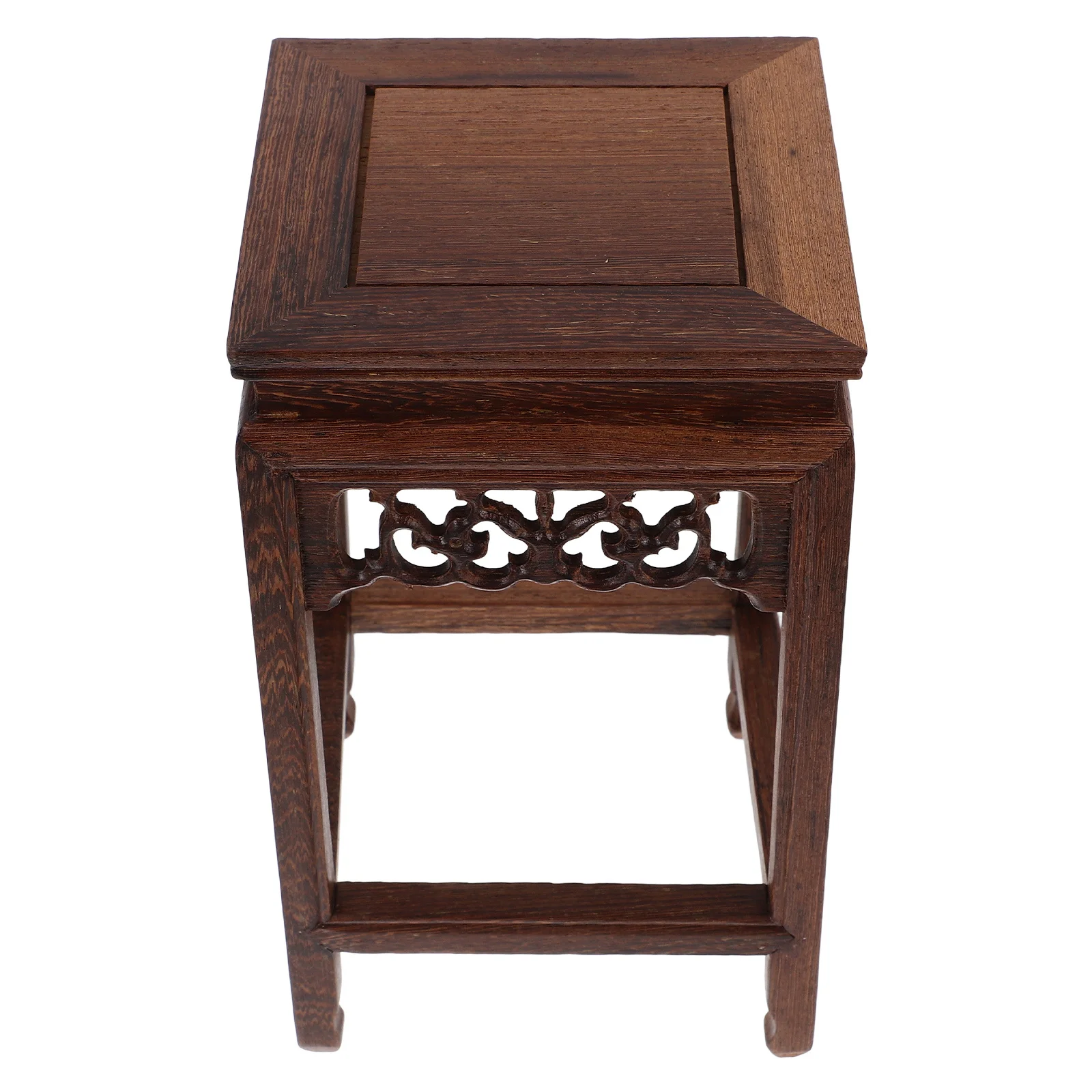 

1pc Wooden Plant Stand Flower Pot Holder Display Rack For Balcony Living Room Desktop Decor Small Stool Wood Base Planter