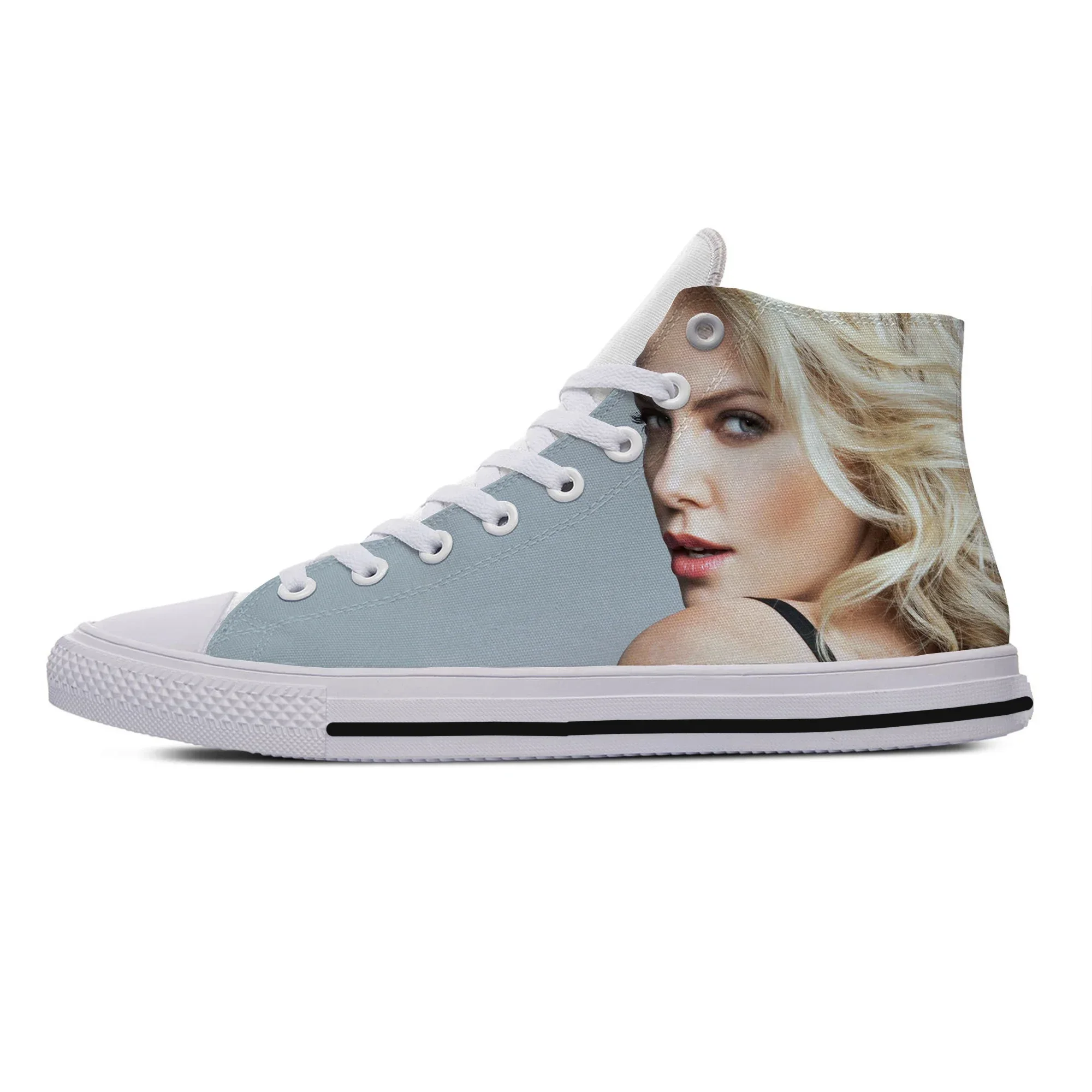 

Hot Cool Charlize Theron Shoes Men Women Sneakers Celebrity Gift Canvas Shoes Lightweight Classic High Help Classic Board Shoes