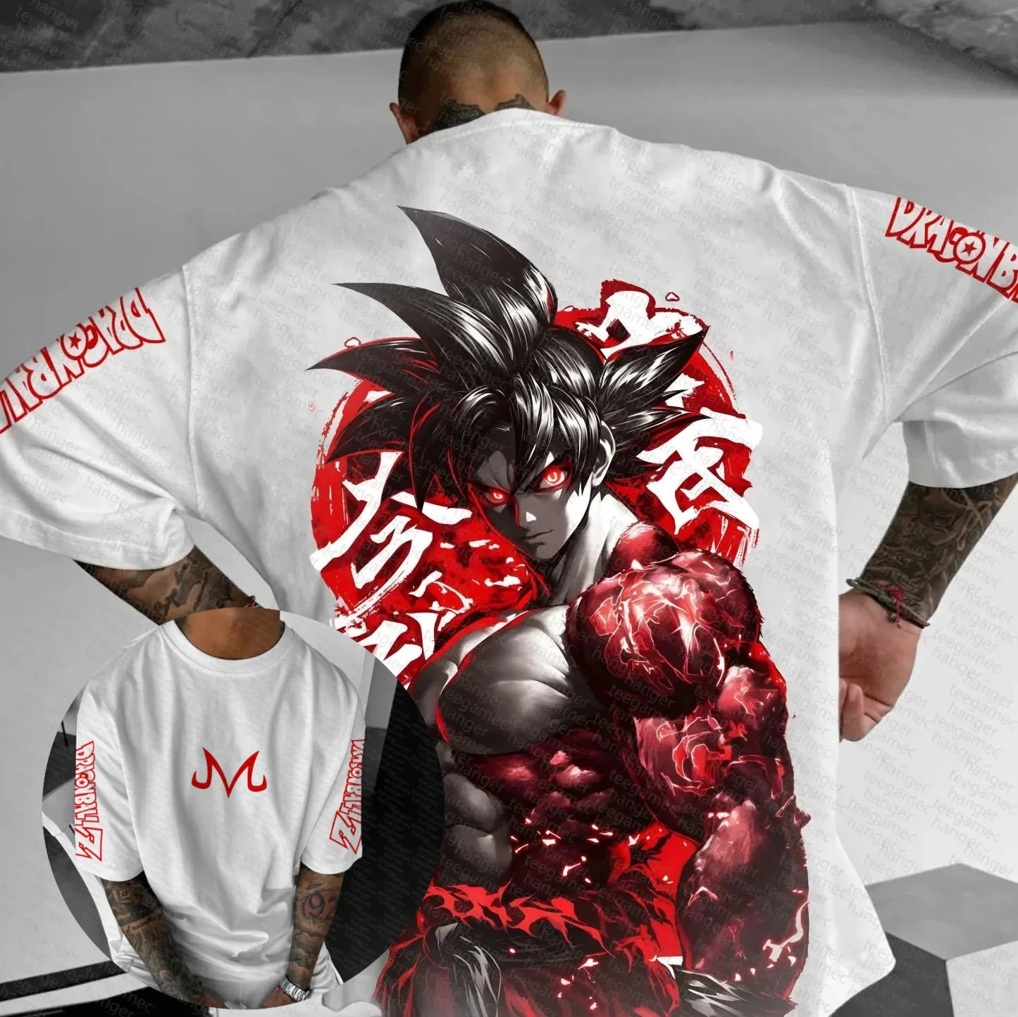 

Oversized Dragon Ball Goku Anime Men T-Shirt Summer New Streetwear Women Loose Casual Short-Sleeve Tee Y2k Tops Harajuku Unisex